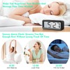 Romon Digital Alarm Clock, Small Travel Alarm Clock, Temperature and