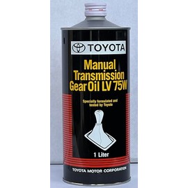 Toyota Genuine Manual Transmission Gear Oil LV 75W, 1 Liter, 08885-03206