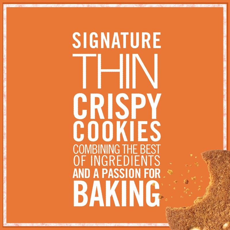 Tate's Bake Shop Pumpkin Spice Cookies, Limited Edition Cookies, 4-6.5