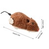 Cat Mouse Toys - Cat Plush Mouse Hunting Wind Up
