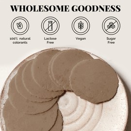 Kalan Chocolate Amaranth Flour Wafer Thins, Vegan and Sugar-free, Pack of 3
