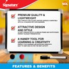 SOL Magnetic Whiteboard A4 with Pen | 29 x 24cm