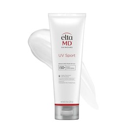 EltaMD UV Sport Sunscreen Lotion SPF 50 - Face and Body Sunscreen SPF 50, Water & Sweat Resistant, Zinc Oxide Formula for Active Lifestyles