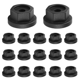 JTZFD16 Pcs Hex Cap Nut,Outdoor Accents Hex-Head Washer,Hex Screw Hardware Nuts Fasteners, Screws Cap Nuts and Bolts