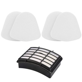 2 Packs Foam and Felt Filter & Hepa Filter Replacement Filter Kit for Shark Navigator Lift Away NV350, NV351, NV352, NV355, NV356, NV357, UV440