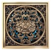 10x10cm Floor Drain Antique Copper Anti Odor Bathroom Floor Drainer
