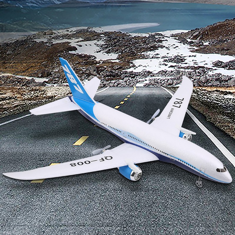 DIY Simulation QF008 Glider RC Remote Control Airplane 2.4G EPP