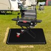 Foreverup Fire Pit Mat, 122CM Fireproof Mat, Grill Mat for