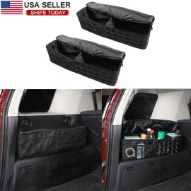 momocar 2PC Rear Trunk Side Storage Box Cargo Organizers For Toyota FJ Cruiser 2007-2021