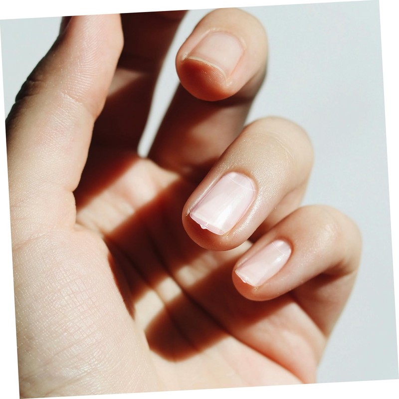 Baluue 500pcs Natural Artificial Full Cover Fake Nails Tips Fake