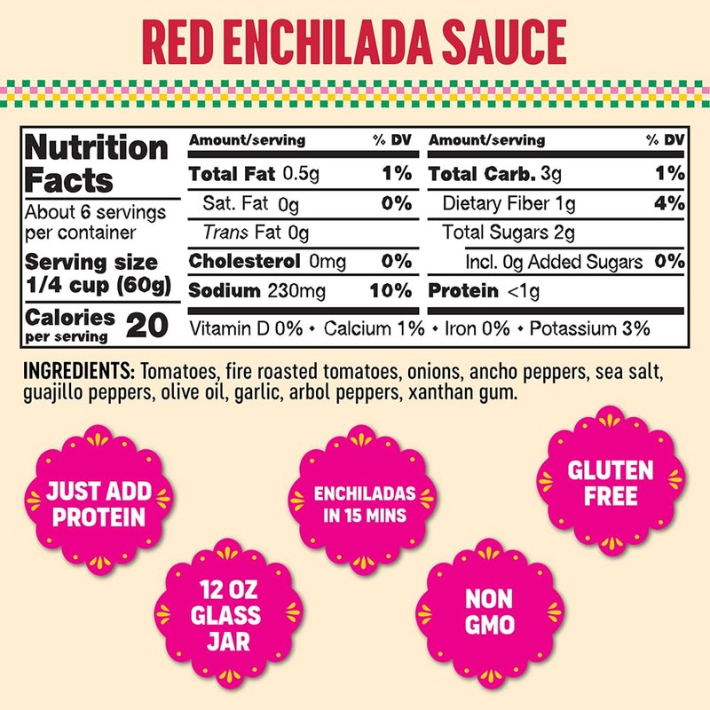Somos Red Enchilada Sauce, 12 Oz