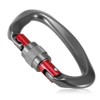 [通拓商品]24KN Non-locking Straight Gate Carabiner 25KN Twist Gate Carabiner Heavy