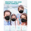 TOPMAX KN95 Face Masks 50 Pack 5-Ply Breathable Filter Efficiency≥95%