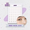 Jeomjeomdot Miinjeom tattoo sticker, 1 set, multi-color, multi-size / 점점닷 미인점 타투 스티커, 1세트, 멀티컬러멀티사이즈