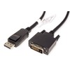 VALUE DisplayPort Kabel DP ST - DVI-D ST, schwarz, 3