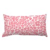 PrintingCo Throw Pillow Cover Pink Cheetah Leopard Print Lumbar Pillow