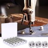 thirei Sewing Machine Spool, Sewing Machine 25 Pieces Empty with