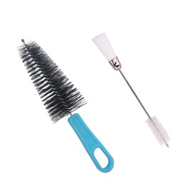 CCeCCe 2 Pack Saxophone Mouthpiece Cleaning Brush Kit Oboe Dust Bristles Cleaner Brushes for Sax Flute Trumpet Clarinet Woodwind Instrument Maintenance Care Tool Accessories