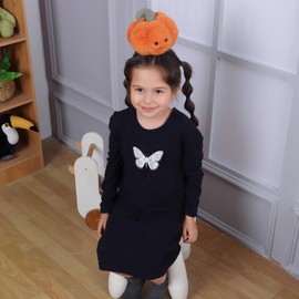 Apricot Lamb Fresh Pumpkin Plushies Stuffed Animals for Kids, Soft Cute Plush Toys for Baby Girl and Boy, Fluffy Fresh Pumpkin Orange 4.8 Inches