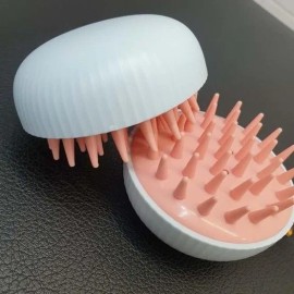 Shampoo Brush Massage Portable for scalp washing and shower hair care, soft handheld hair Korean Import, Beauty and Personal, Option 5