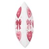 Valentine's Day Messages of Love Cute Pink Coquette Hearts Throw
