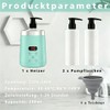 Massage Oil Warmer Green with Two Oil Bottle Distributors for