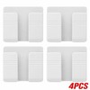 Wall-Mounted Storage Box for Remote & Phone – Punch-Free Black
