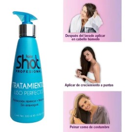 Tratamiento Capilar Alaciado Liso Con Protección Térmica                                                                                              
