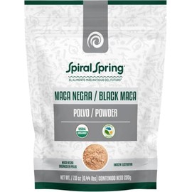 Maca Negra en Polvo 200g 100% Pura y Natural sin Aditivos - Suplemento Alimenticio de Origen Andino - Superfood de Alta Calidad Certificado. (1 Pz)