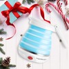 Aigostar Sapphire 30LDC Travel Foldable Kettle with Cool Touch Handle,
