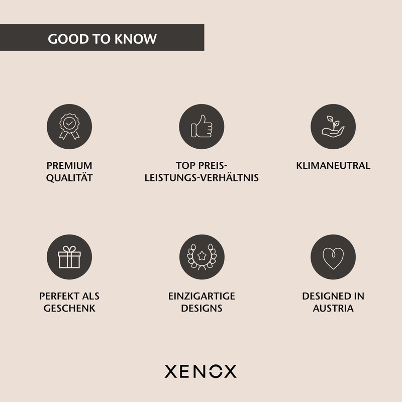 XENOX® Dome Large Hoop Earrings - Women's Earrings Made of