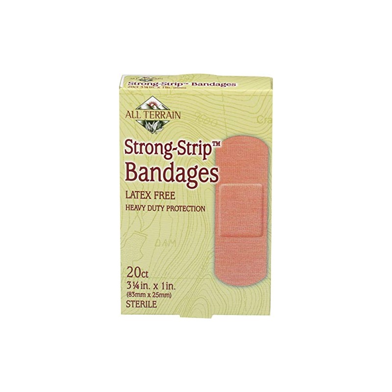 ALL TERRAIN At Strong Strip Bandages, 20 CT