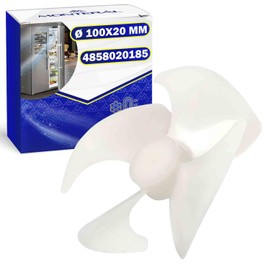 Fan Impeller Ø 100x20 mm for Refrigerator and Fridge Freezer with the Original Code 4858020185 for Beko - Warranty 10 Years - MONTERAL