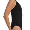 TYR Womens Polyester Durafast Elite Solid Diamondfit, Black, 36 EU