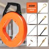 Cable Retractable Tape 50 Metres 4.5 mm with 7 Guide