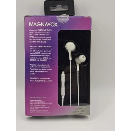 Magnavox Headphones wired, Magnavox, Extreme Bass tone control include 3 tips( GS346)