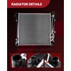 AUTOSITY CU2922 Radiator, Compatible with 2006-2011 Civic, Aluminum Automotive Replacement