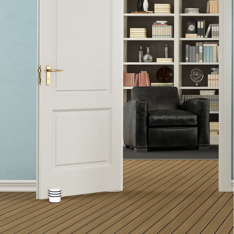Relaxdays Door Stopper for the Floor, Heavy Door Buffer for