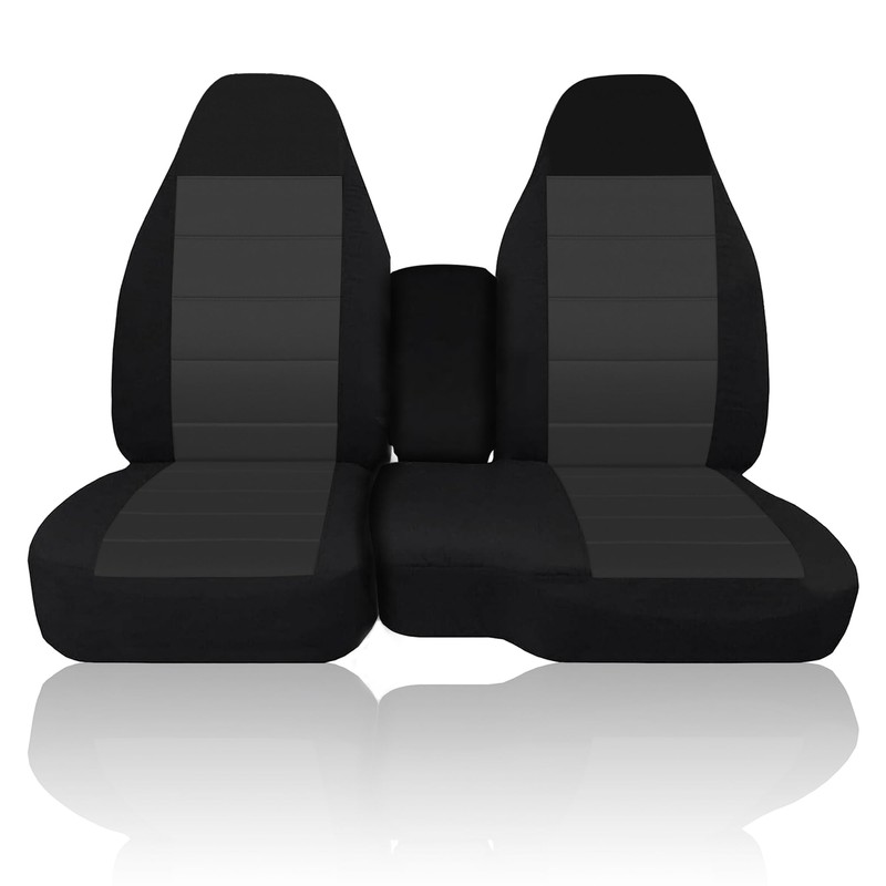EDIETH Front 60/40 Split Bench Seat Covers for Chevy Colorado