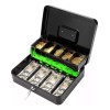 INSMART CASA Caja De Dinero Capas De Metálica Caja De