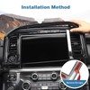 PDKLIN for F150 Dashboard Center Control Panel Cover Trim for