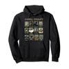 Animal Groups Unveiled - Educational Wildlife Design Pullover Hoodie