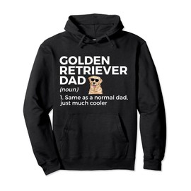 Golden Retriever Dad Definition Golden Retriever Owner Dog Pullover Hoodie