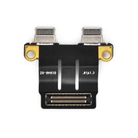 ICTION New 821-01646-02 for MacBook Pro Retina 13" 15" A1989 A1990 DC Jack Type-C USB-C Charging DC-in DC Power Jack Board Connector 2018 Year