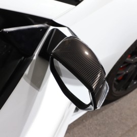 car-king888 ABS Carbon Rear View Side Mirror Cover Trim For Corvette C8 Z51 Z06 2020-2024