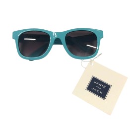 Janie and Jack Sunglasses Square Blue Frames 0-2 Years