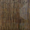 TACHILC Wood and Bamboo Beaded Curtain, Bamboo Beaded Curtain for
