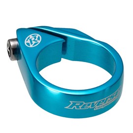 Reverse Bolt Clamp Seat Clamp 34.9 mm Light Blue