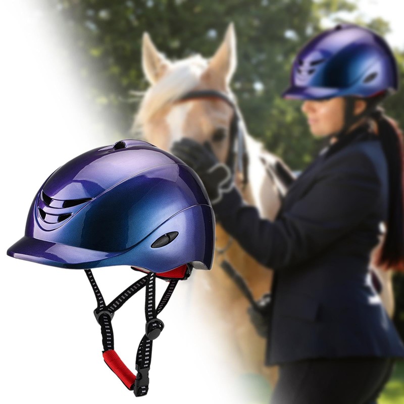 Harilla Equestrian Helmet Starter Riding Hat Lightweight Adjustable Riding Cap