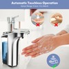 HMJIA Automatic Soap Dispenser, 500 ml, Non-Contact Automatic Soap Dispenser,